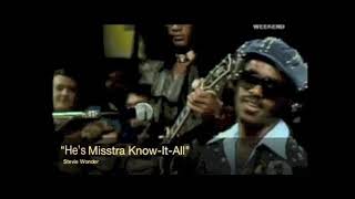 Stevie Wonder -  He&#39;s Misstra Know It All   432 Hz