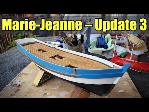 Building the Marie-Jeanne ship model – Update 3