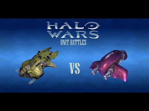Halo Wars Unit Battles #1 (Vultures VS Ghosts)