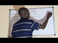 How To Do Quadratic Factorization Hausa In 5 Steps Tambuwal Maths Class