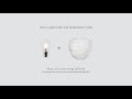 Umage-Eos-Evia-Leuchtenschirm-rosa---o55-cm YouTube Video