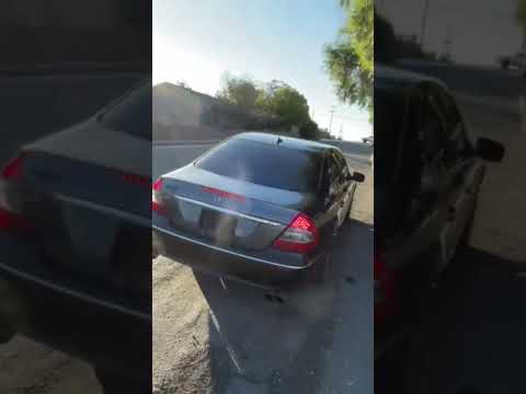 Thumbnail for Tuned 2008 E550 straight piped from the cats back with X pipe #car #drift #automobile by Car