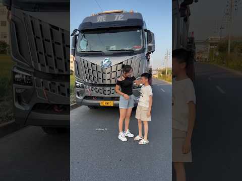🥰😘Mother Son Journey On Truck