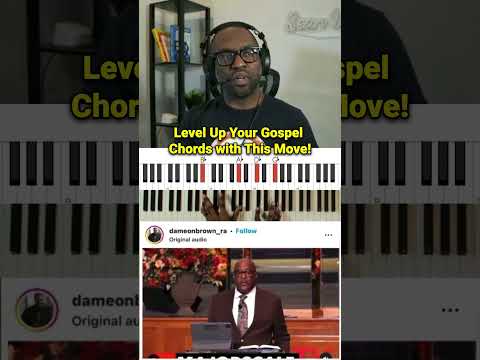 🎹 Mastering Gospel Organ Accompaniment 🎶 #gospelmusic #gospelchords #gospelmusic