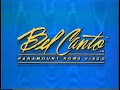 Bel Canto Paramount Home Video 1986