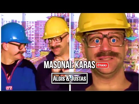 Algis ir Justas: Masonai. Karas TEASER