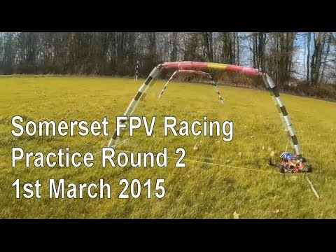 Somerset UK FPV Racing - Round 2 highlights - 1st March 2015