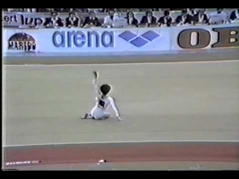 8th EF FX FRA Karine Boucher   1986 JR European Gymnastics Championships 18 675