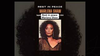 Rest In Peace Marlena Shaw🕊 #shorts #marlenashaw #californiasoul