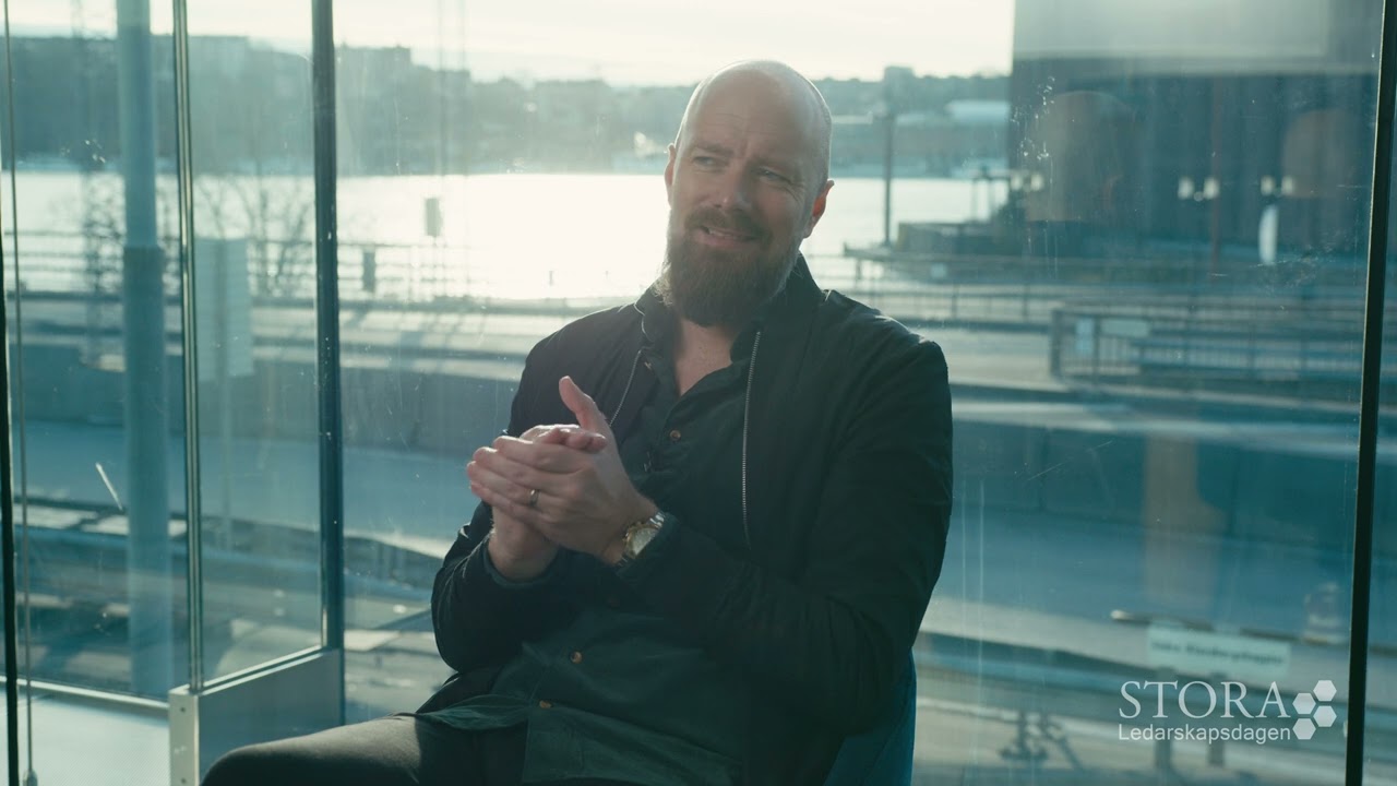 Svante Randlert berättar om ledarskap på intervju