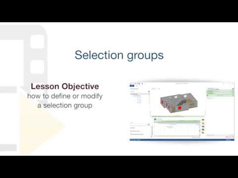 PriMus IFC Tutorial - The selection groups - ACCA software