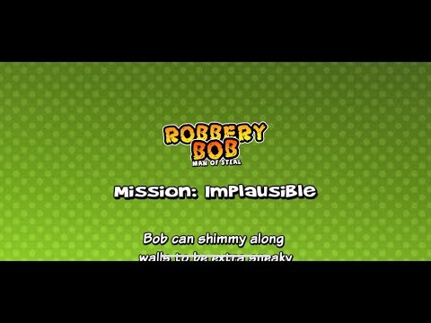 [Robbery Bob: Man of Steal Walkthrough] Secret Labs 9 - Mission: Implausible