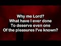 Why Me Lord? Lord Help Me Jesus - Kris Kristofferson (Lyrics)