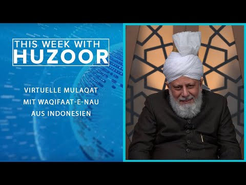 This Week With Huzoor - 20. Januar 2023 | *mit deutschen Untertiteln