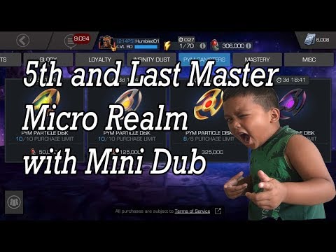 5th and last Master Micro Realm (Mini Dub w/ guest commentary) - MCOC