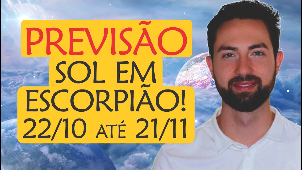 ⚠️Previsão Sol em Escorpião: PROFUNDIDADE! | Astrologia e Espiritualidade