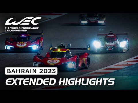 WEC 第7戦 バーレーン8時間レース 決勝レースハイライト動画