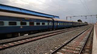 preview picture of video 'Superfast trains skipping Sullurupeta - Southern Railways | IRFCA | Indianrailways #superfast #train'