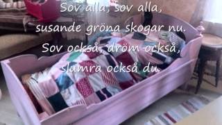 Sov Alla (med text)