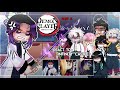 ️ Hashiras React To Infinity Castle SHINOBU 2 KNY Demon Slayer React Tiktok Vids Gacha