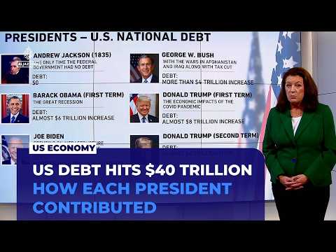 US debt hits $40 trillion: Who does Washington owe and why does it matter?