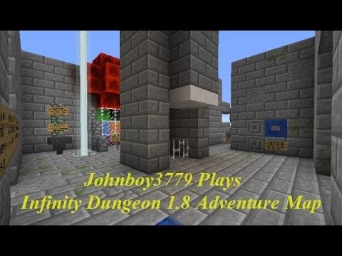 Minecraft 1.8 Infinity Dungeon Adventure Map - EP1 - It Begins Here!!!