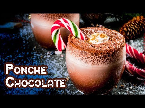 Cómo hacer ponche de chocolate sin huevo