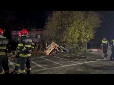 Statement of the driver behind the car involved in the accident in Făurești