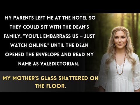 My Parents Uninvited Me from Graduation to Impress the Dean — Until He Called My Name as ..