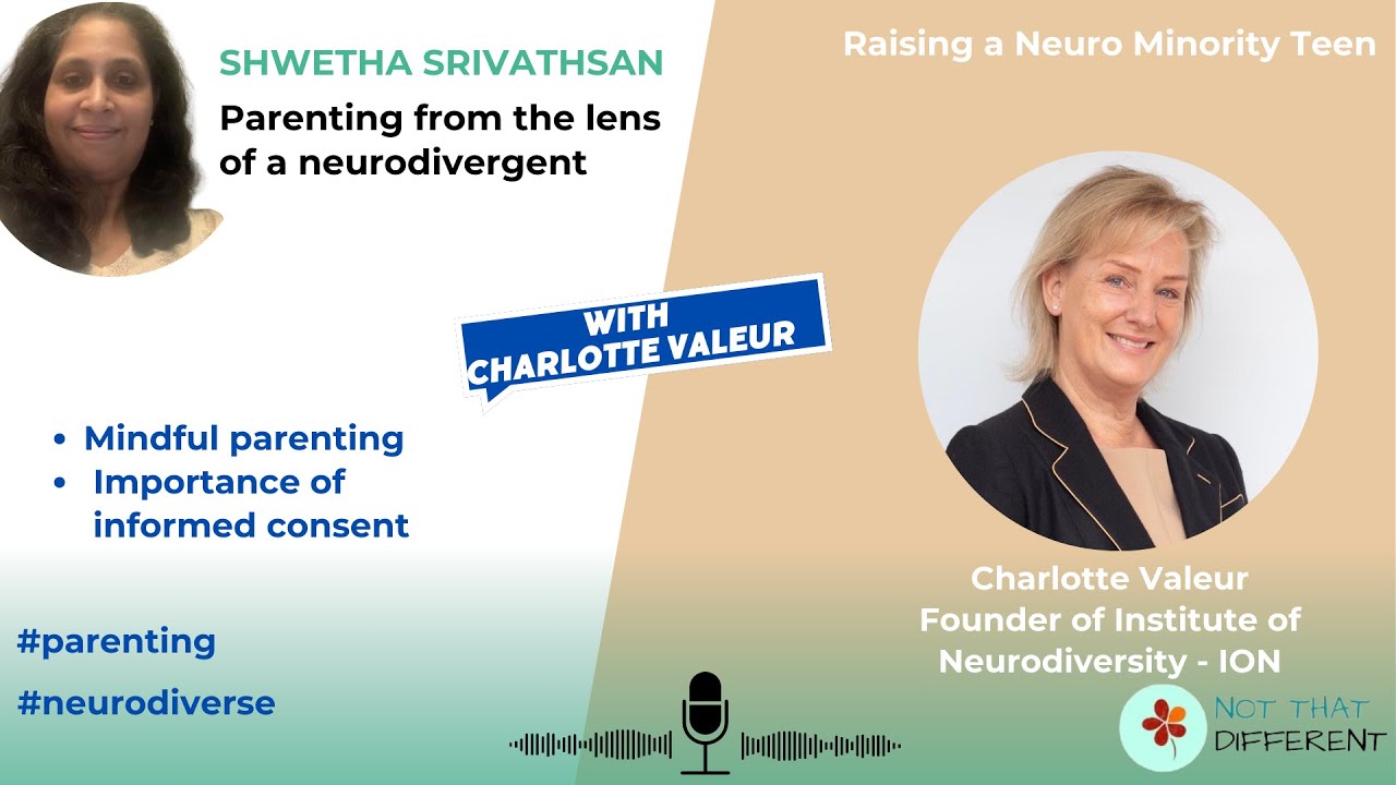 Charlotte, Mindful Parenting and Founding Institute Of Neurodiversity 