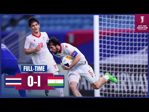 #AFCU23 | Group C : Thailand 0 - 1 Tajikistan