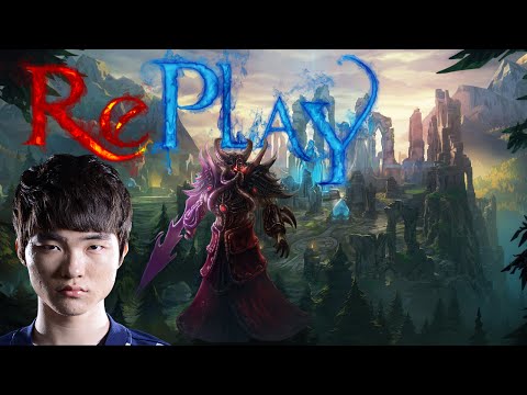 SKT T1 Faker Kassadin vs Twisted Fate Mid