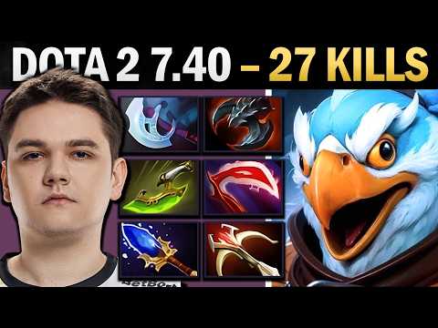 Kez Pro Carry with 27 Kills and Aghanims - Dota 2 Gameplay