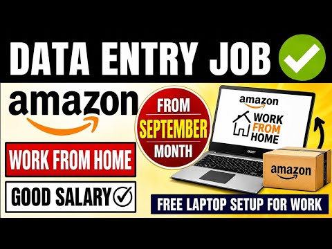 Amazon Data Entry Work From Home Job Announced Sr Associate