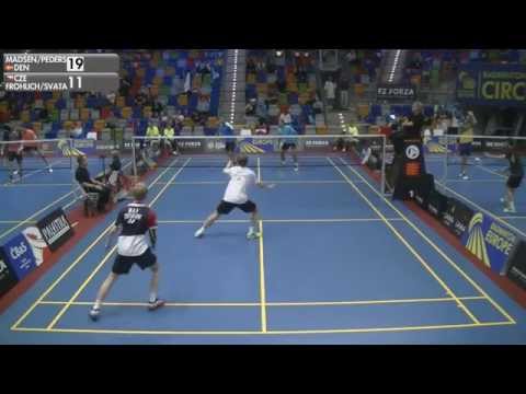 Madsen / Pedersen vs Frohlich / Svata (MD, Qualifying) - 2015 Czech International