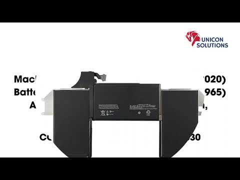 Macbook Air 13" A1932/ A2179 (2018-2020) Battery Replacement (Battery Model A1965)
