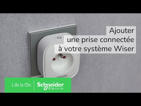 Prise encastrée connectée compatible commandes vocales avec wattmètre