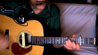 Mistakes ~ Don Williams ~ Acoustic Cover w/ Johnson JD-27 & Bluesharp