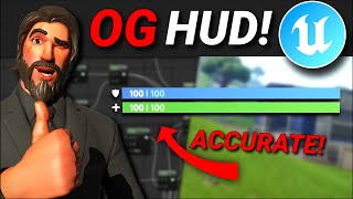 Remaking CHAPTER 1 HEALTH BARS in Fortnite Creative/UEFN! (Accurate!)