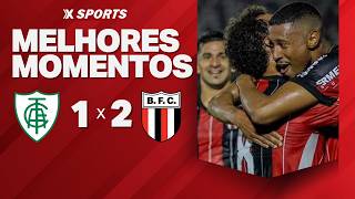 AMERICA-MG 1 X 2 BOTAFOGO-SP - MELHORES MOMENTOS BRASILEIRÃO SÉRIE B
