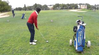 Alejandro Canizares LLorca, shot approximation to the hole.