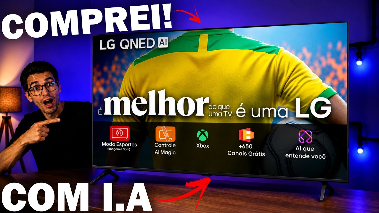 Miniatura da avaliação em vídeo de Smart TV LG 50QNED70 50 Polegadas 4K UHD