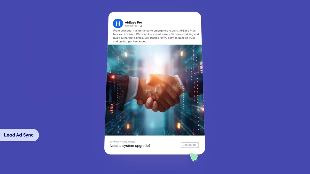 SpeedMobi platform demo showing AI-powered marketing for contractors