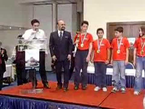 Greek School Chess Championships 2008: Ceremony 2