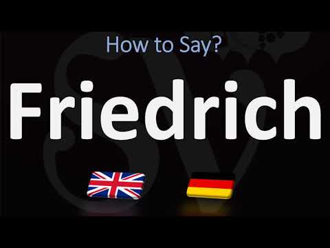 How to Pronounce Friedrich? | German Vs English, Pronunciation Guide