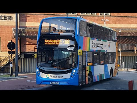 Journey on Route X47 | SN16OYD/10638 - Stagecoach North East: ADL E40D/ADL Enviro 400MMC