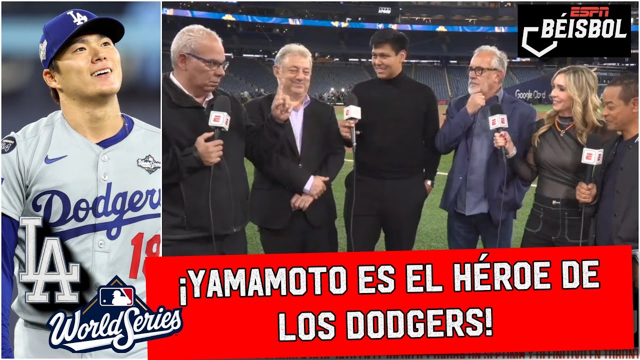 LA DEFENSA y YAMAMOTO LLEVARON a DODGERS al JUEGO 7 de SERIE MUNDIAL vs BLUE JAYS | ESPN Beisbol