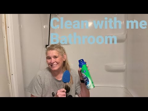 "Mobile Home Bathroom Clean With Me + Amazon Box Opening! 🧼✨ | Clean & Unbox Together!"