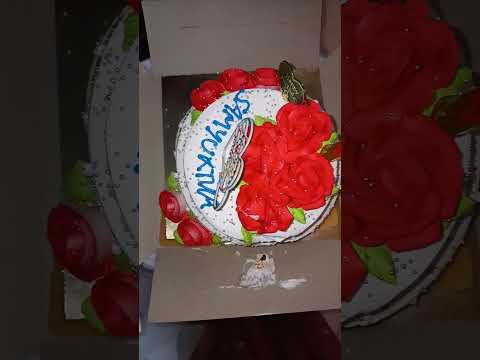 SAMYUKTHA 1ST BIRTHDAY CAKE 😂😋😋😋😋