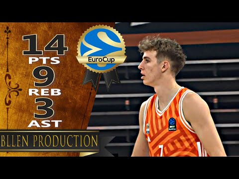 Tobias Jensen - 14 Pts, 9 Reb, 3 Ast Highlights｜ratiopharm Ulm vs Besiktas GAIN Istanbul｜2025.10.21